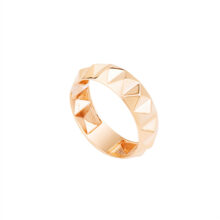 انگشتر طلا 18 عیار زنانه گالری شیدا مجد مدل هرمی