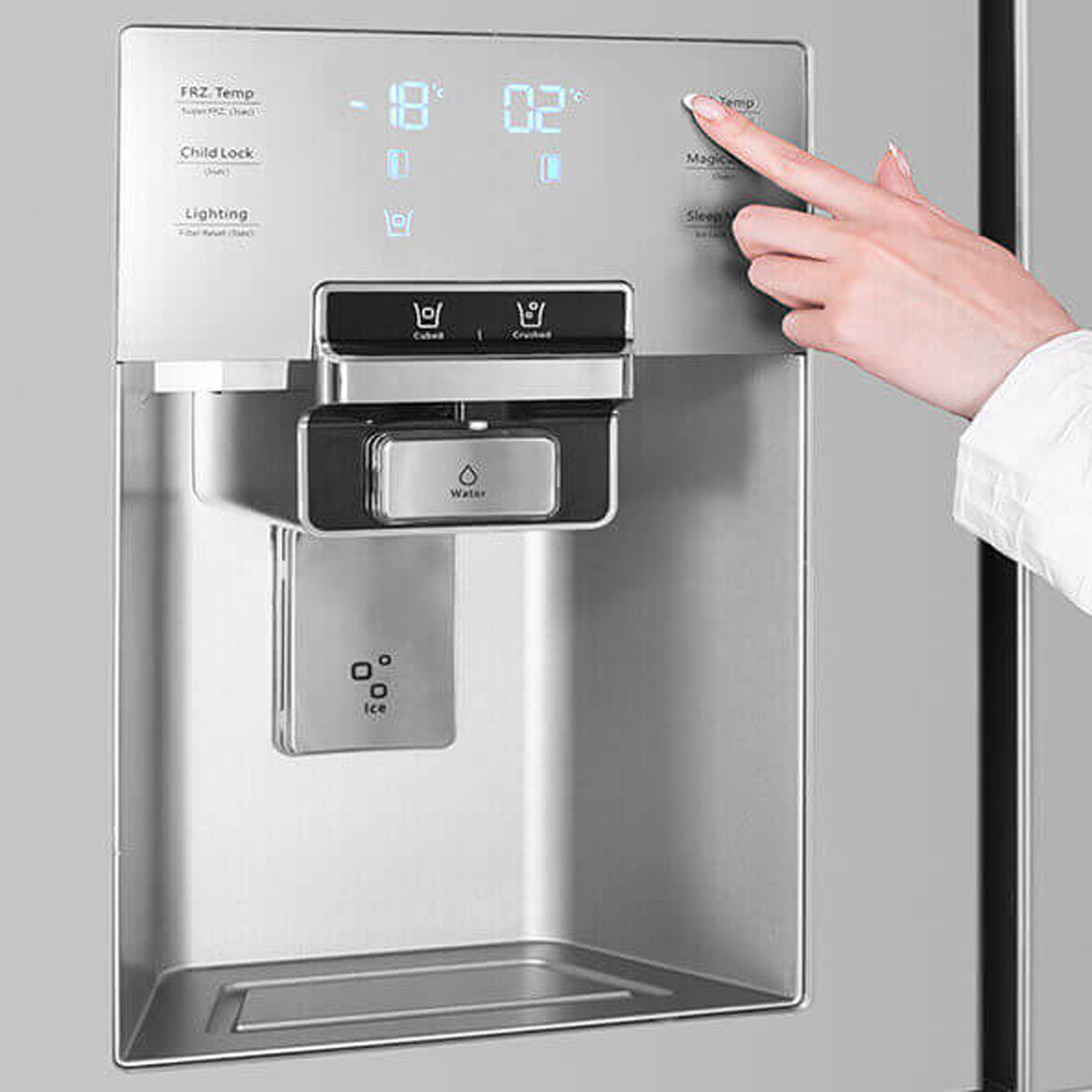 یخچال و فریزر ساید بای ساید 36 فوت دوو مدل  DS-3640MW