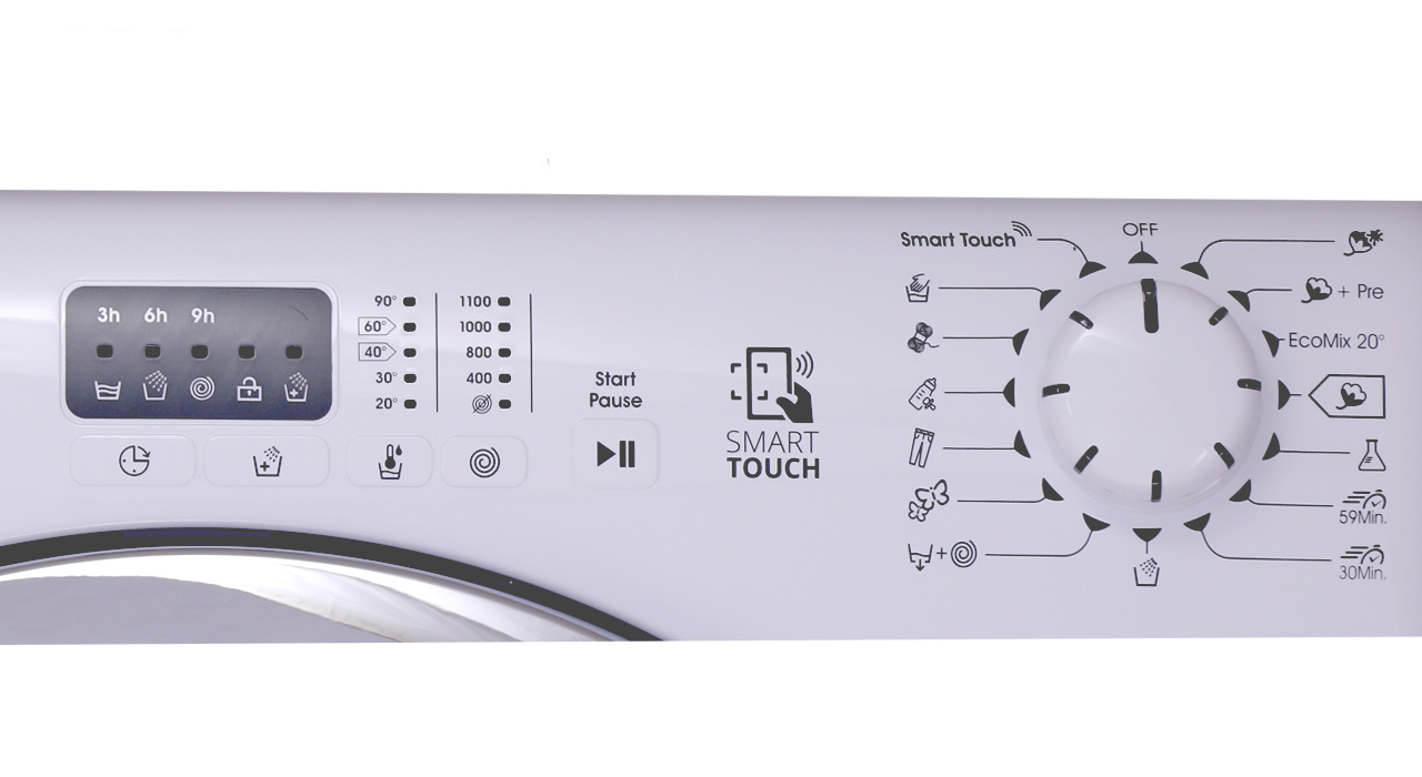 ماشین لباسشویی کندی مدل CSV1179CD1/K-IRAN ظرفیت 7 کیلوگرم