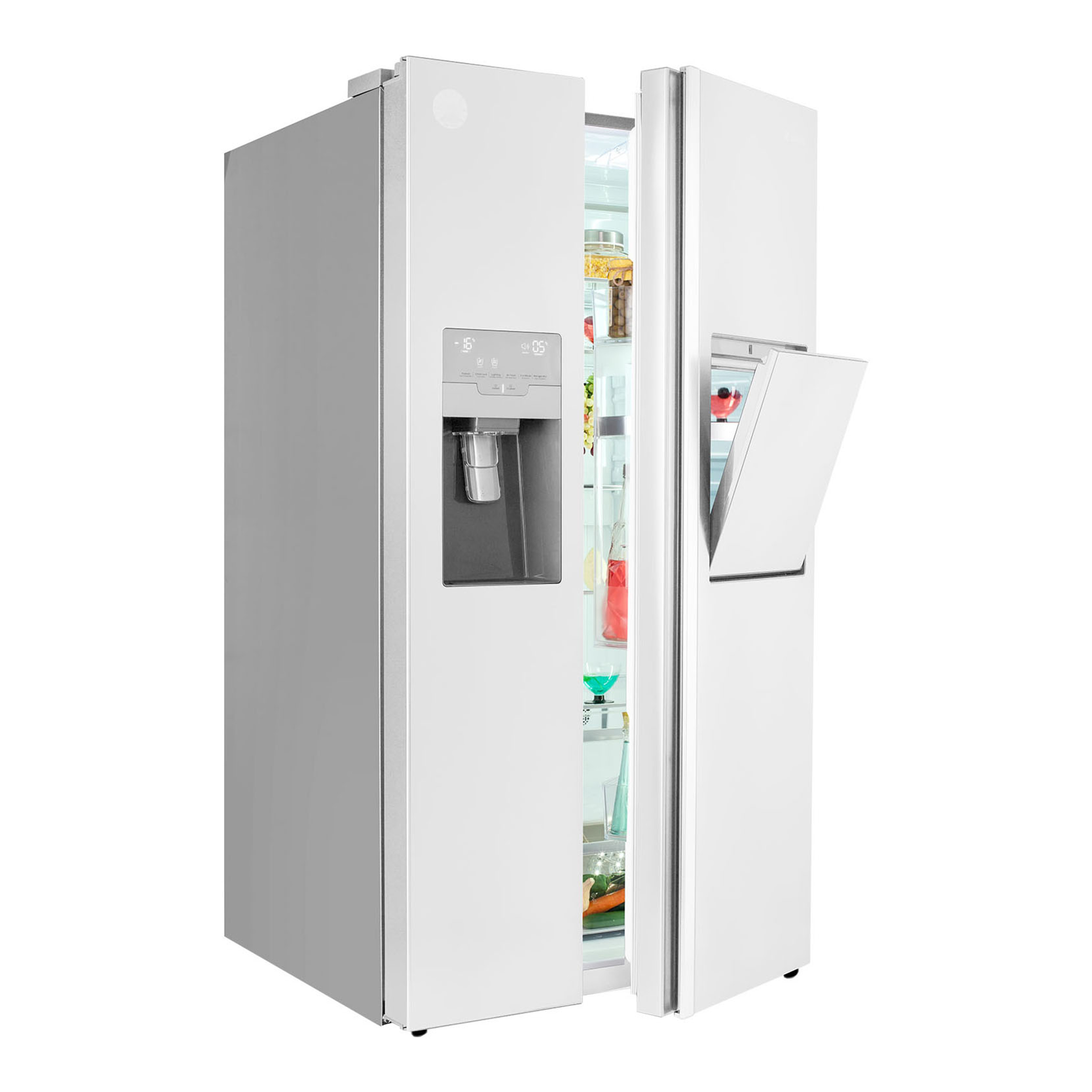 یخچال و فریزر ساید بای ساید 35 فوت اسنوا مدل SN8-2350GW