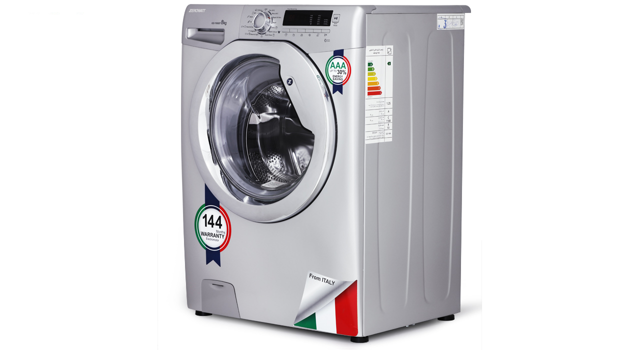 ماشین لباسشویی زیرووات مدل OZ-1189 ظرفیت 8 کیلوگرم