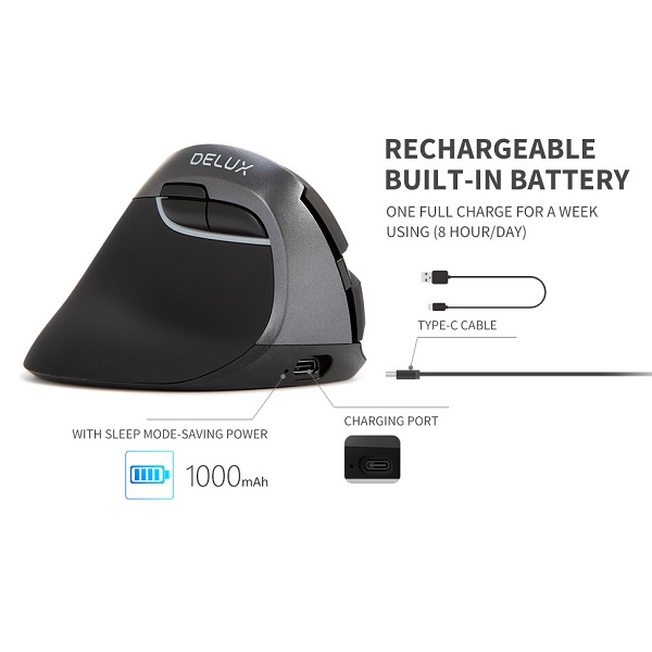 ماوس بی سیم دیلاکس مدل  M618Z