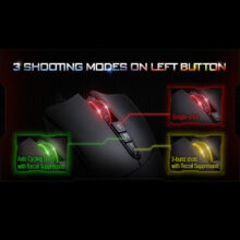 ماوس مخصوص بازی ایفورتک مدل V3M Bloody