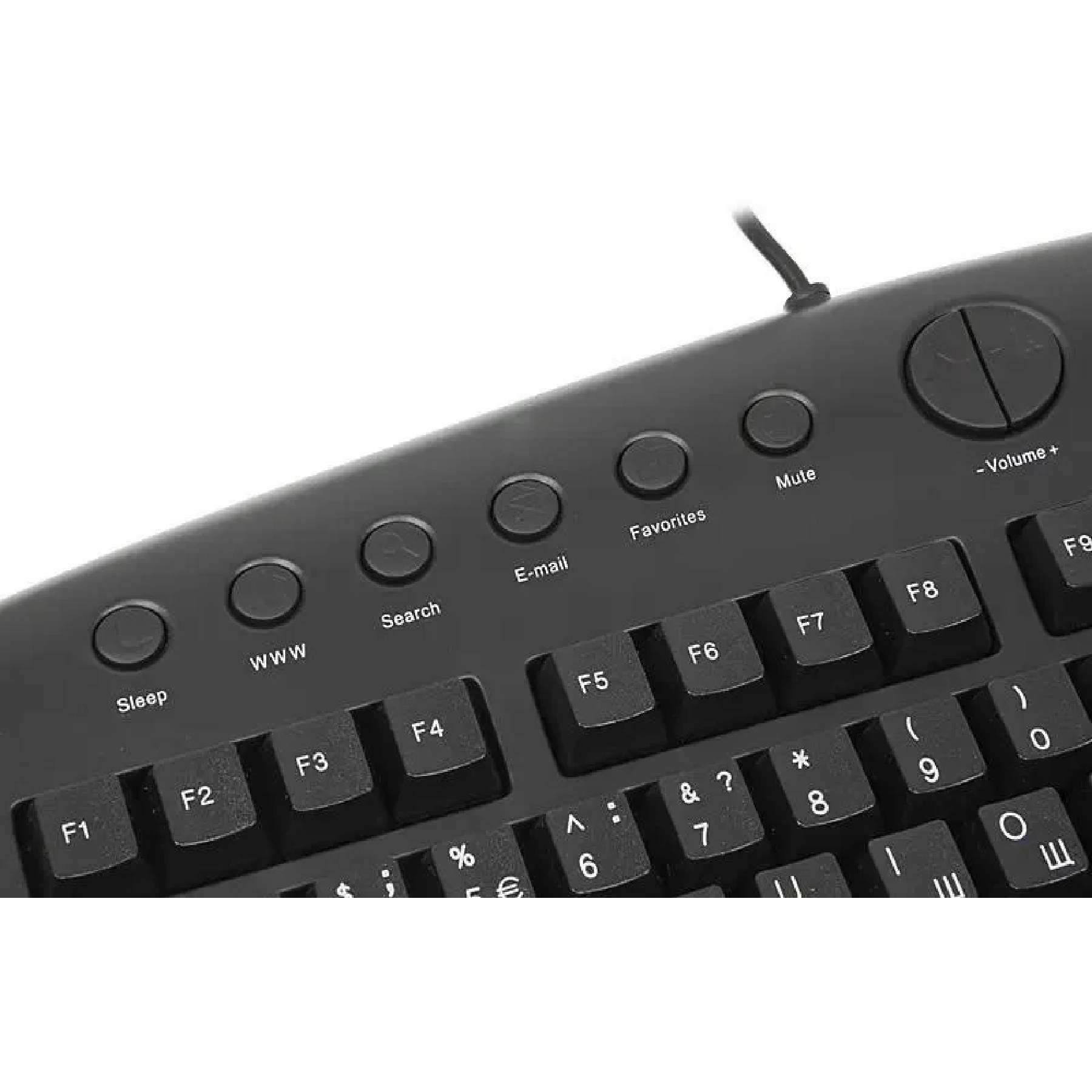 کیبورد و ماوس مخصوص بازی ای فورتک مدل KX2810