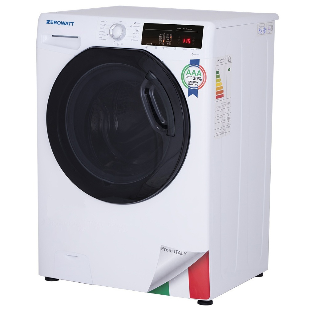 ماشین لباسشویی زیرووات مدل OZ-1384 ظرفیت 8 کیلوگرم