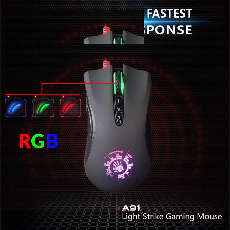 ماوس مخصوص بازی بلادی مدل A91