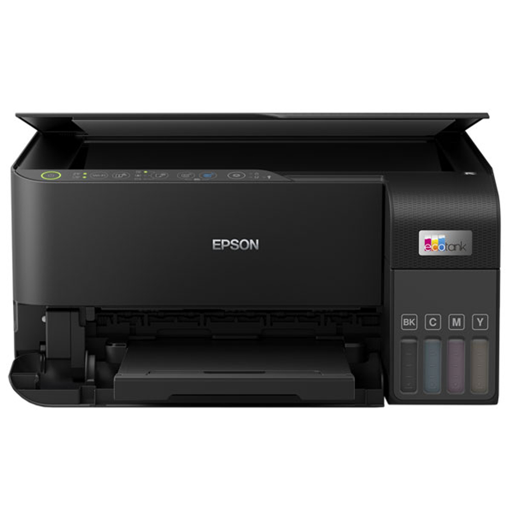 پرینتر جوهر افشان چندکاره رنگی اپسون مدل EcoTank L3550 با اتصال باسیم و بیسیم، سایز چاپ A4