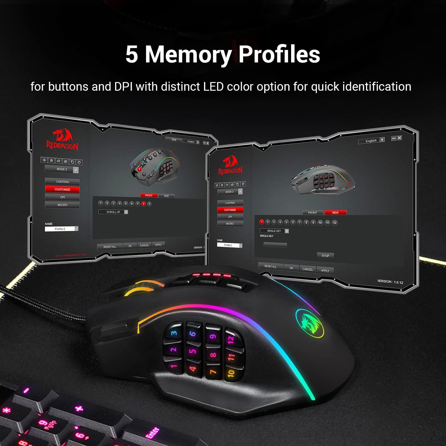 ماوس مخصوص بازی ردراگون مدل Perdition M901-K-2