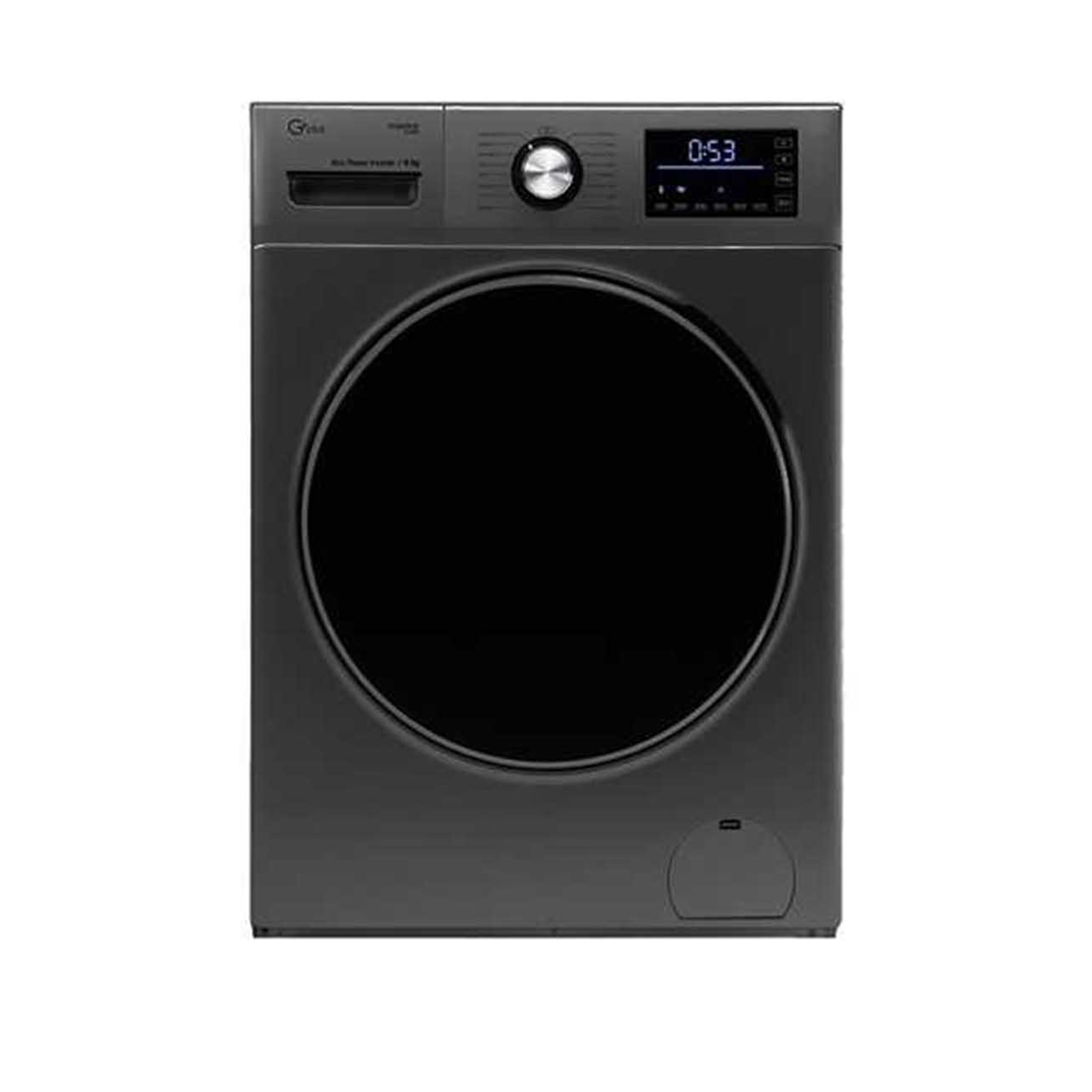 ماشین لباسشویی اتوماتیک جی پلاس مدل GWM-P934BS ظرفیت 9 کیلوگرم