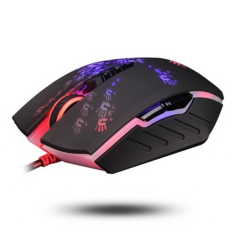 ماوس مخصوص بازی بلادی مدل A_6O_NEON_RGB