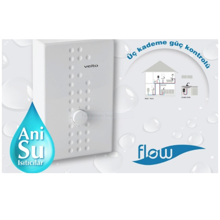 آبگرمکن برقی ویتو مدل FLOW S