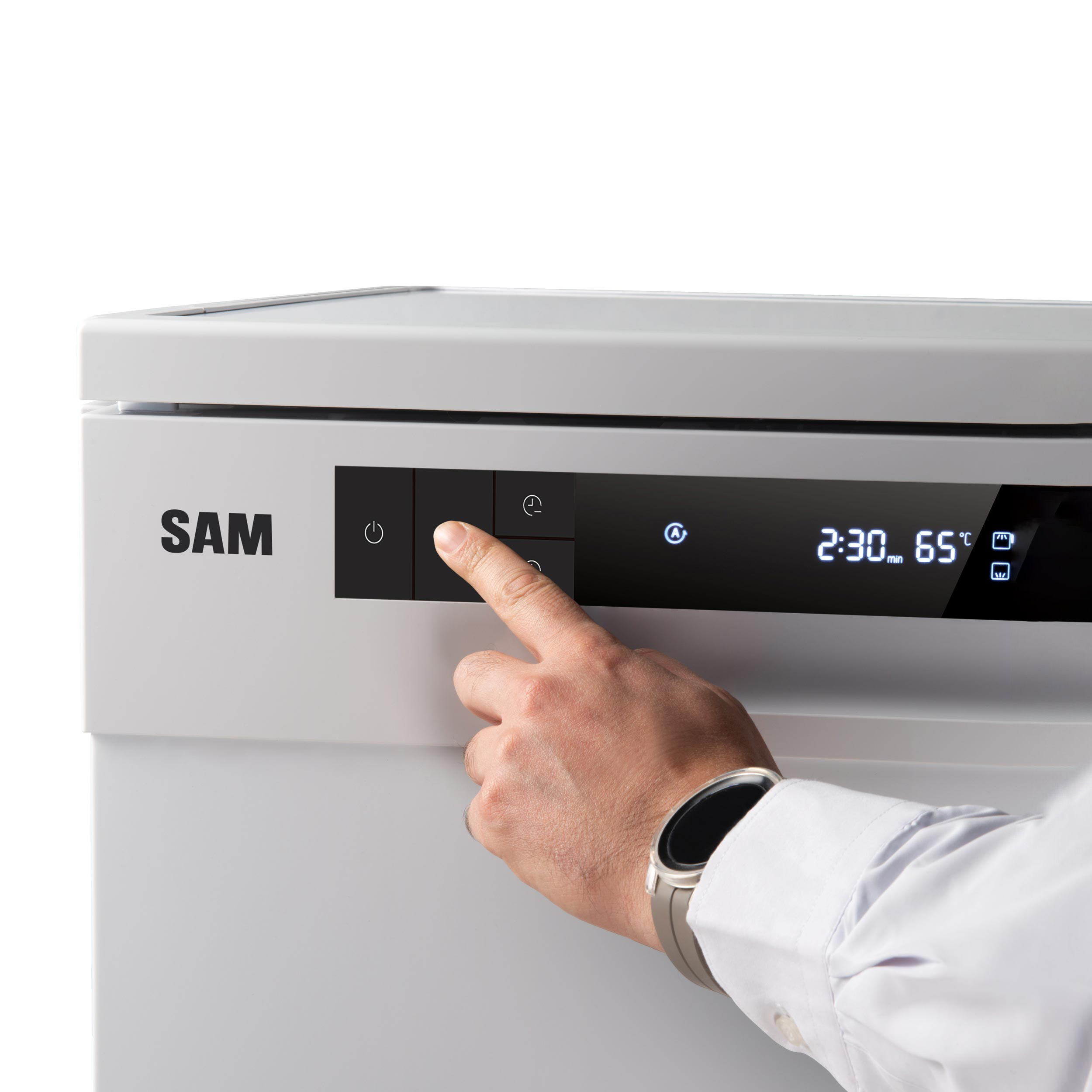 ماشین ظرفشویی 15 نفره سام مدل DW-186