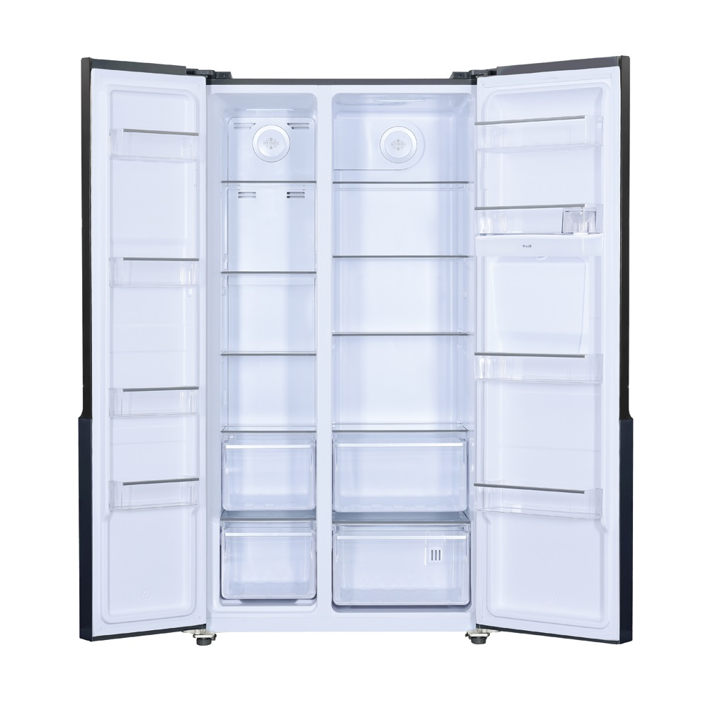 یخچال و فریزر ساید بای ساید 28 فوت جی پلاس مدل GSS-M7525BS