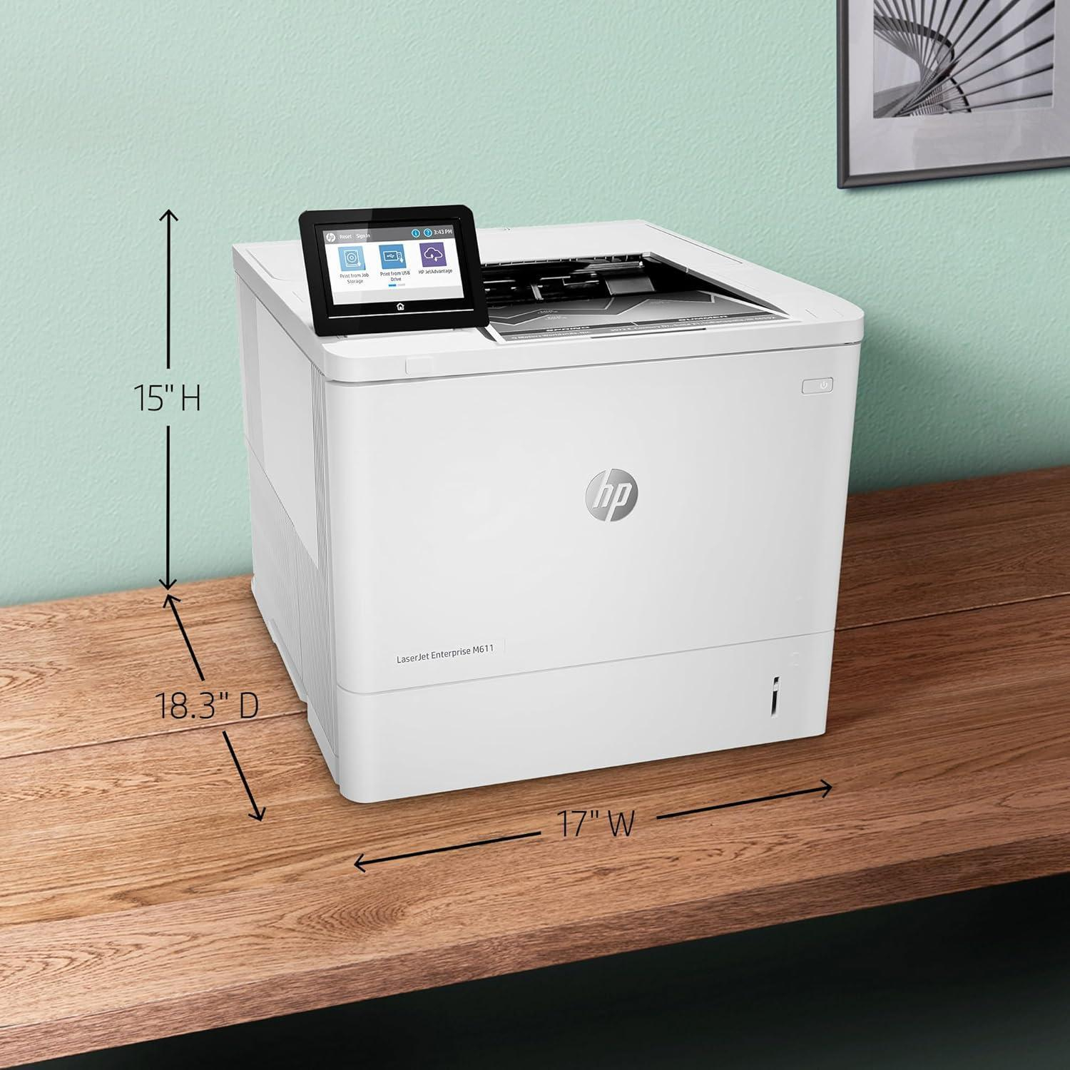 پرینتر لیزری اچ‌پی مدل LaserJet Enterprise M611dn