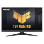 مانیتور گیمینگ 31.5 اینچ ایسوس مدل TUF Gaming VG328QA1A، رزولوشن FullHD پنل VA، نرخ بروزرسانی 170 هرتز، با نسبت تصویر 16:9، دارای اسپیکر داخلی، دارای پورت HDMI و DisplayPort و USB و خروجی هدفون