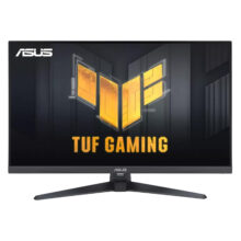 مانیتور گیمینگ 31.5 اینچ ایسوس مدل TUF Gaming VG328QA1A، رزولوشن FullHD پنل VA، نرخ بروزرسانی 170 هرتز، با نسبت تصویر 16:9، دارای اسپیکر داخلی، دارای پورت HDMI و DisplayPort و USB و خروجی هدفون