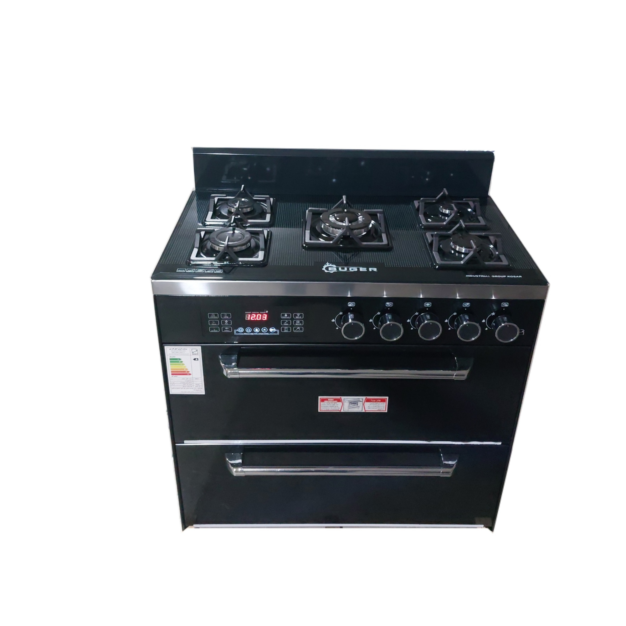 اجاق گاز 5 شعله بوگر مدل 908