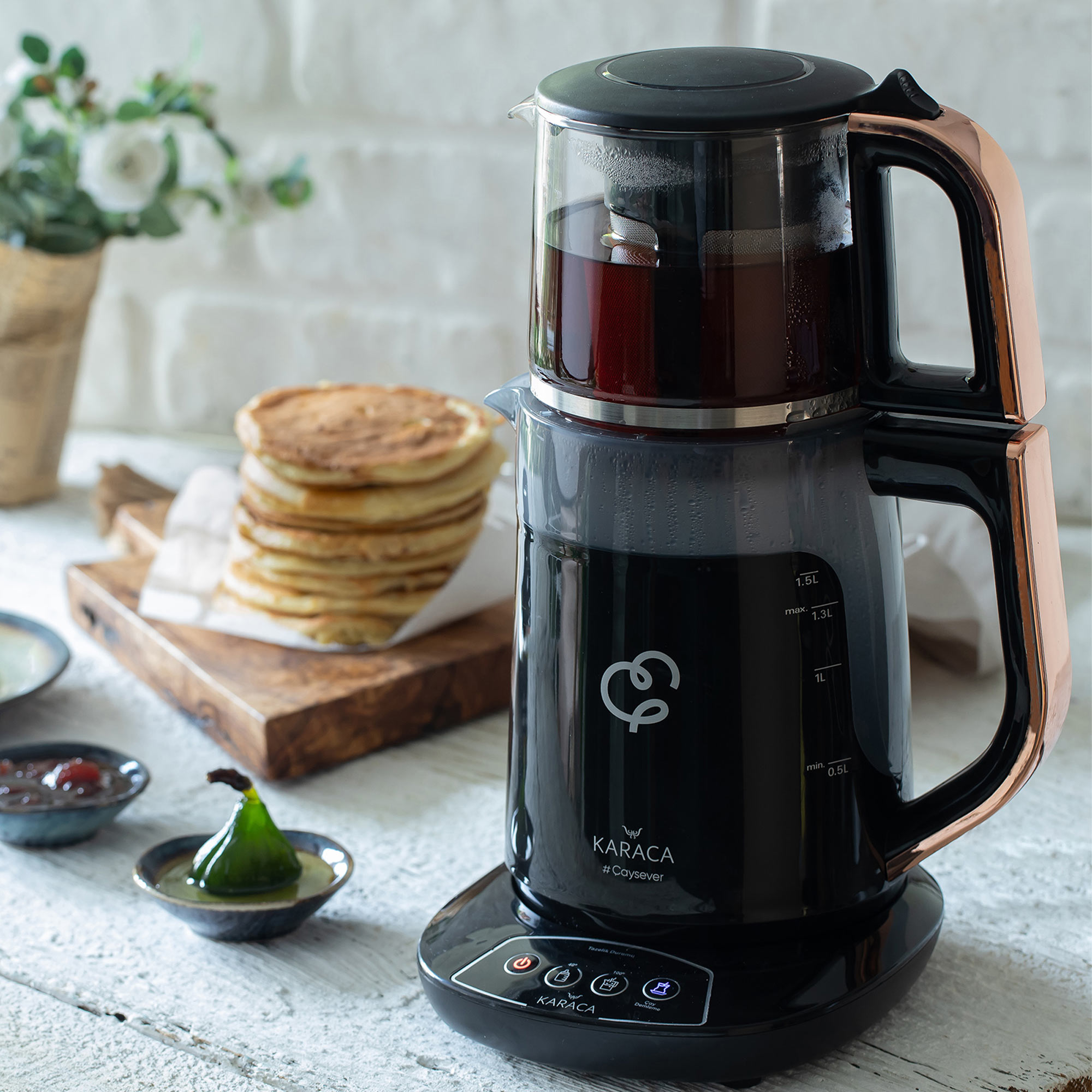 چای ساز کاراجا مدل Caysever کد 153.01.06.4908