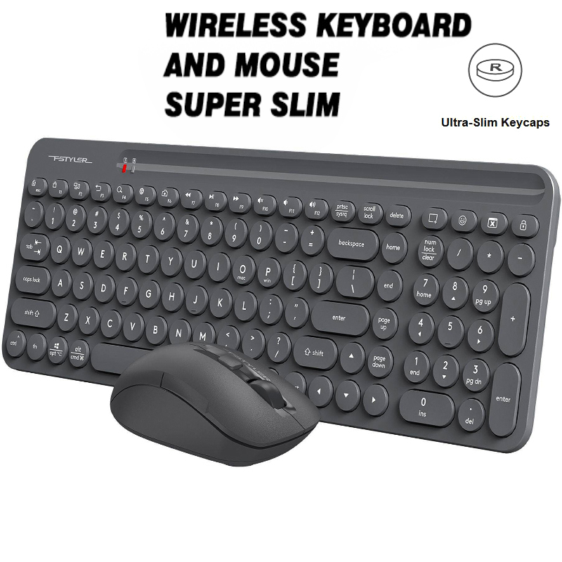 کیبورد و ماوس بی سیم ای فورتک مدل FG_33OO_AIR2