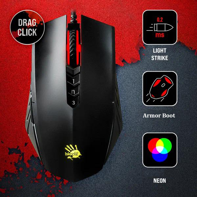 ماوس مخصوص بازی بلادی مدل A7O_MATTE _ACTIVATED