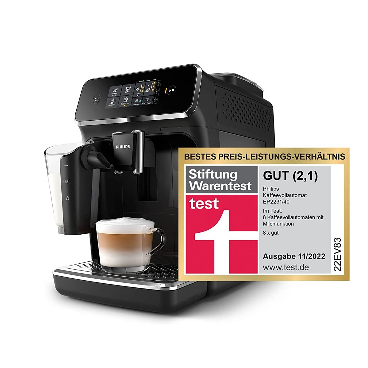 اسپرسو ساز 1.8 لیتری فیلیپس مدل EP2231/40