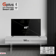 تلویزیون 65 اینچ ال ای دی هوشمند جی پلاس مدل GTV-65SU748NX