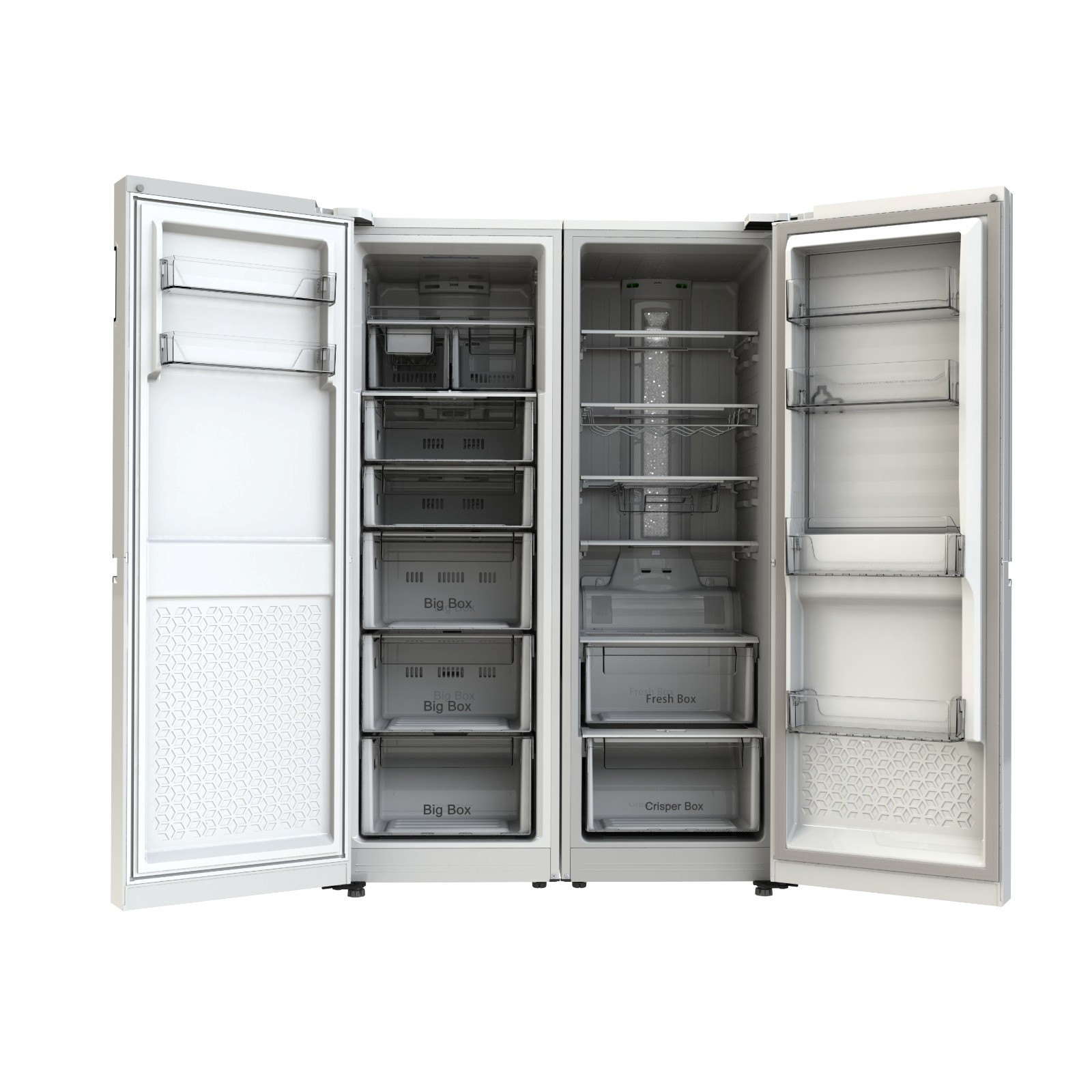 یخچال فریزر دوقلو 36 فوت دیپوینت مدل MasterPro-NRD15 S