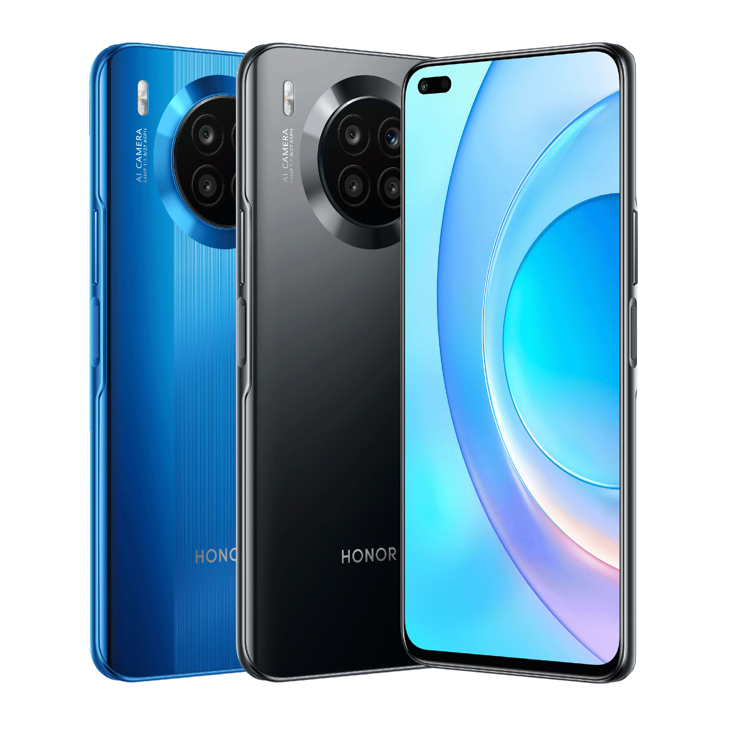 گوشی موبایل آنر مدل 50 Lite دو سیم کارت ظرفیت 128گیگابایت و رم 6 گیگابایت