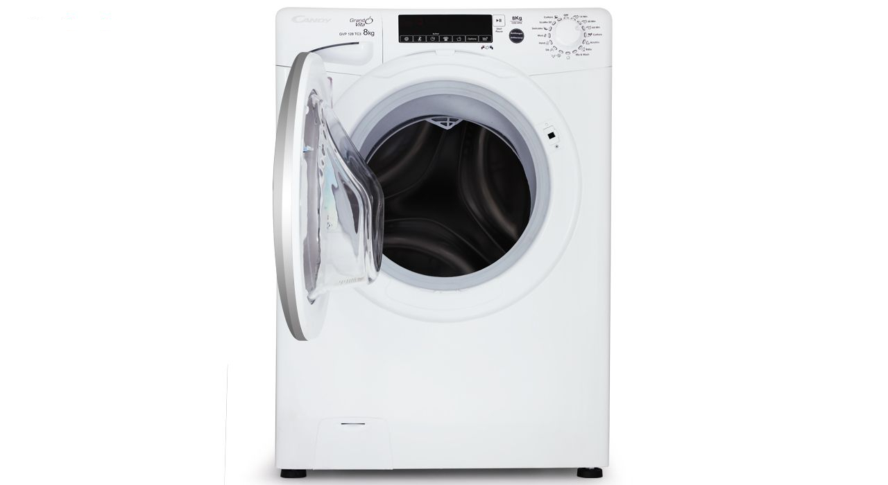 ماشین لباسشویی کندی مدل GVP-128 با ظرفیت 8 کیلوگرم