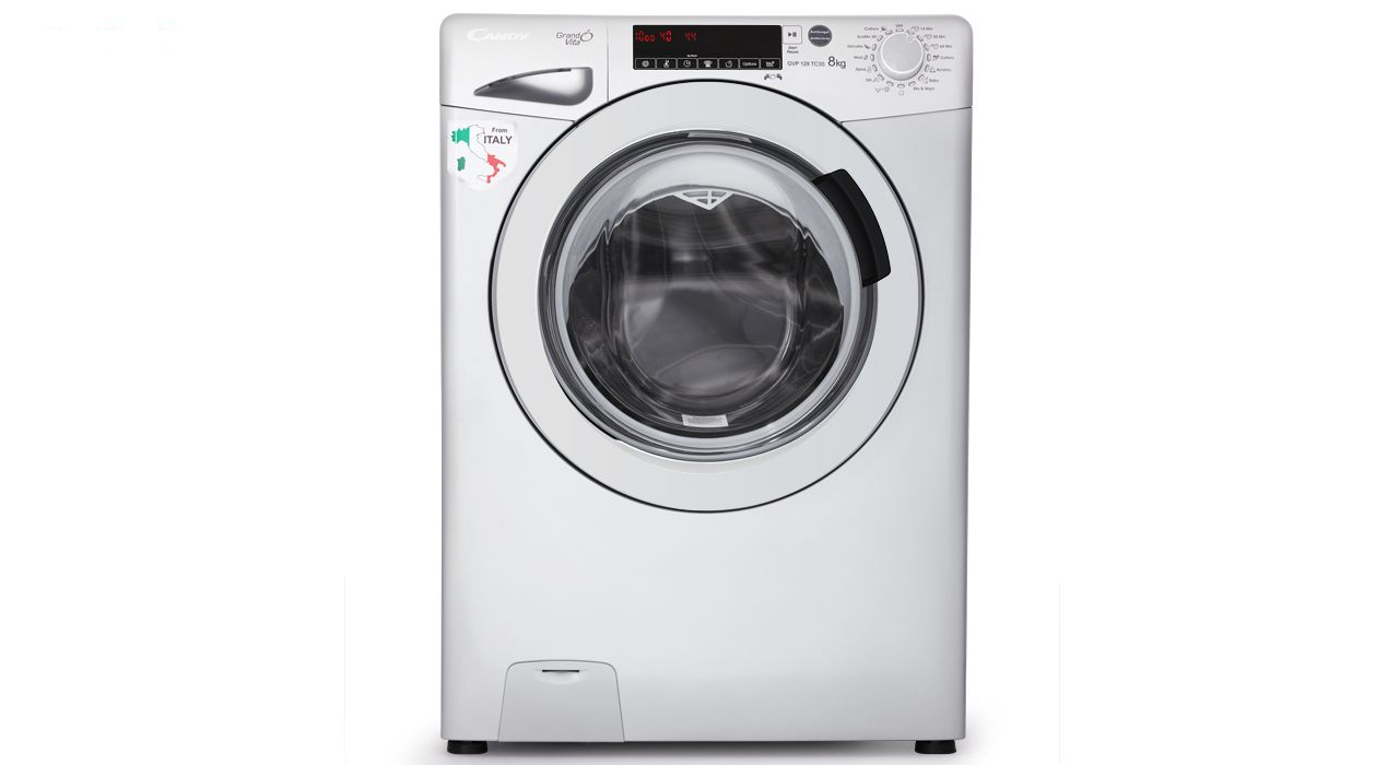 ماشین لباسشویی کندی مدل GVP-128 با ظرفیت 8 کیلوگرم