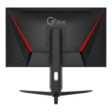 مانيتور گیمینگ 27 اینچ جی پلاس مدل GGM-L277FN، رزولوشن FullHD، پنل IPS، نرخ بروزرسانی 144 هرتز، با نسبت تصویر 16:9، دارای پورت HDMI و DisplayPort و USB و خروجی هدفون