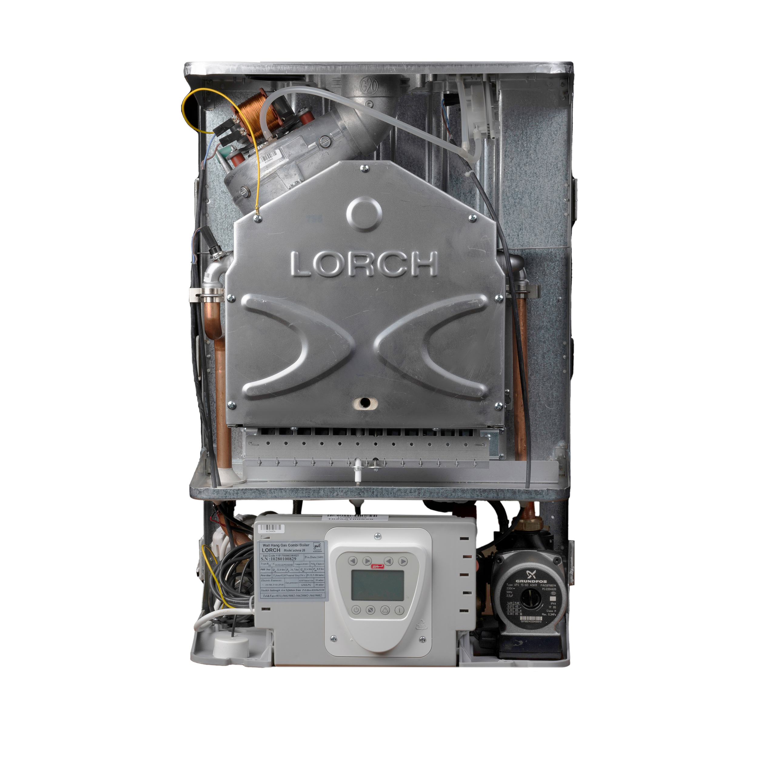 پکیج شوفاژ دیواری لورچ مدل آدنا 32 هزار