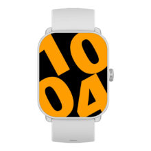 ساعت هوشمند گلوریمی مدل GS2 SE مناسب برای ورزش، کنترل سطح اکسیژن خون، شمارش ضربان قلب، پایش وضعیت خواب، نمایش وضعیت آب و هوا با بند سیلیکونی