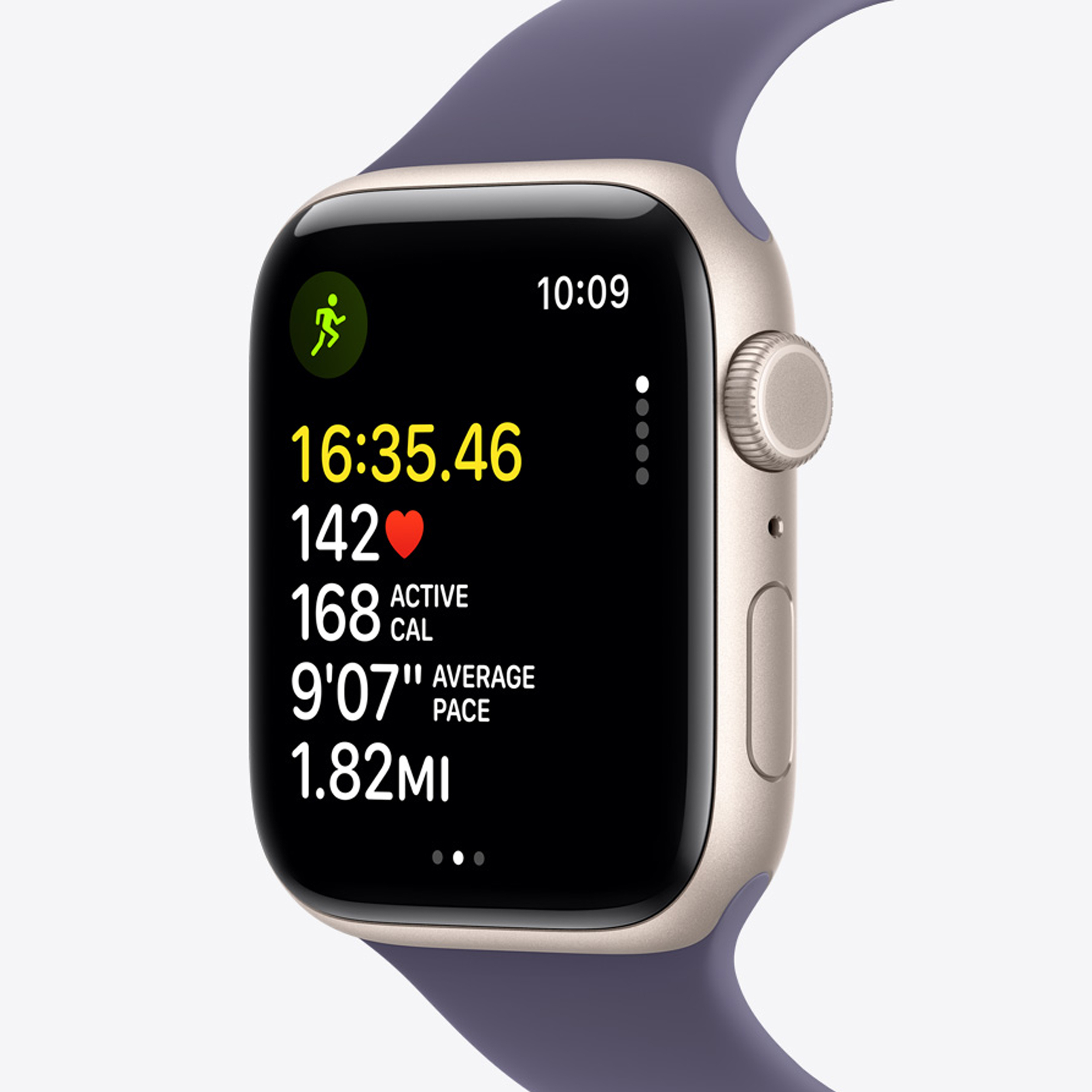 ساعت هوشمند 40 میلی متری اپل مدل SE 3 Aluminum Case با بند سیلیکونی