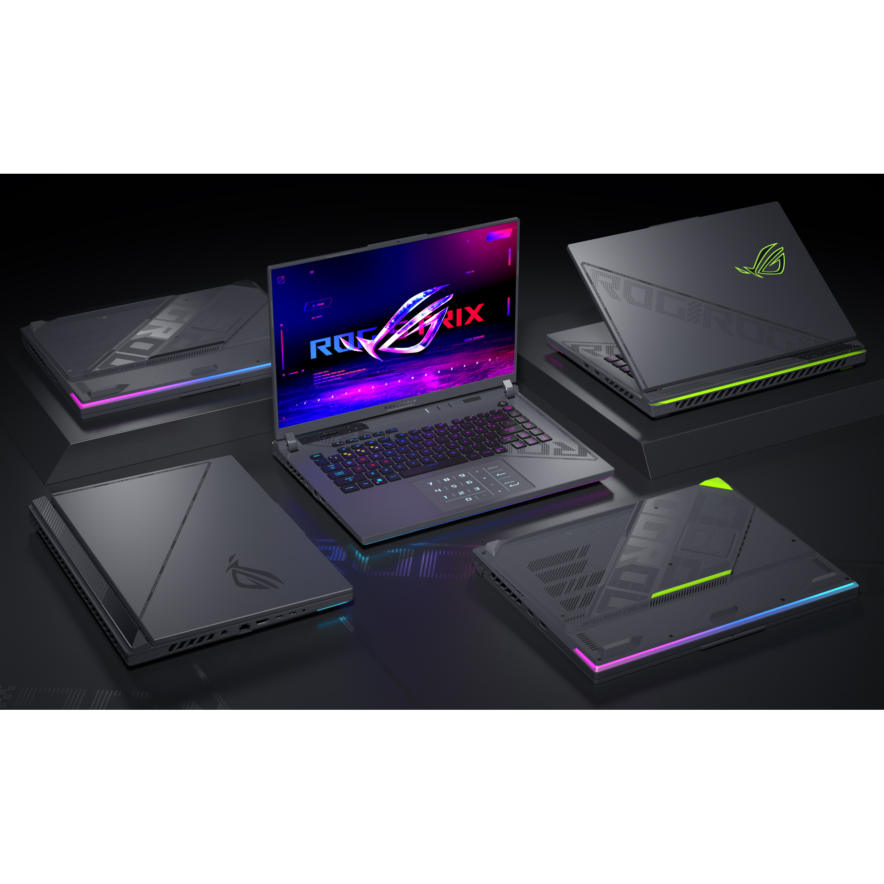 لپ تاپ 16 اینچی ایسوس مدل ROG Strix G16 G614JVR-N3457-i9 14900HX-16GB DDR5 5600MHz-1TB SSD-RTX4060 8GB-FHD 165Hz