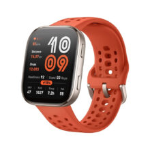 ساعت هوشمند 46 میلیمتری امیزفیت مدل Bip 6 با بند سیلیکونی