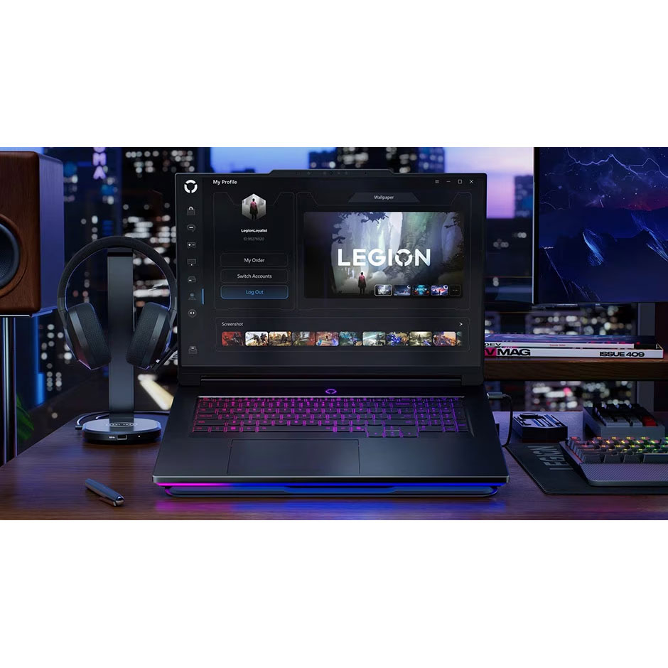 لپ تاپ 18 اینچی لنوو مدل Legion 9 18IAX10-Core Ultra 9 275HX-64GB DDR5 5200MHz-4TB SSD-RTX5090 24GB-4K 440Hz