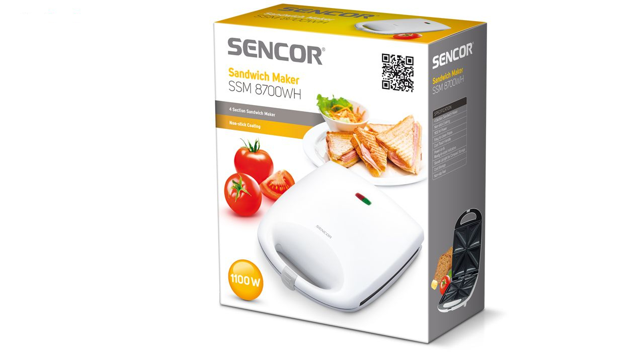 ساندویچ ساز سنکور مدل SSM8700WH