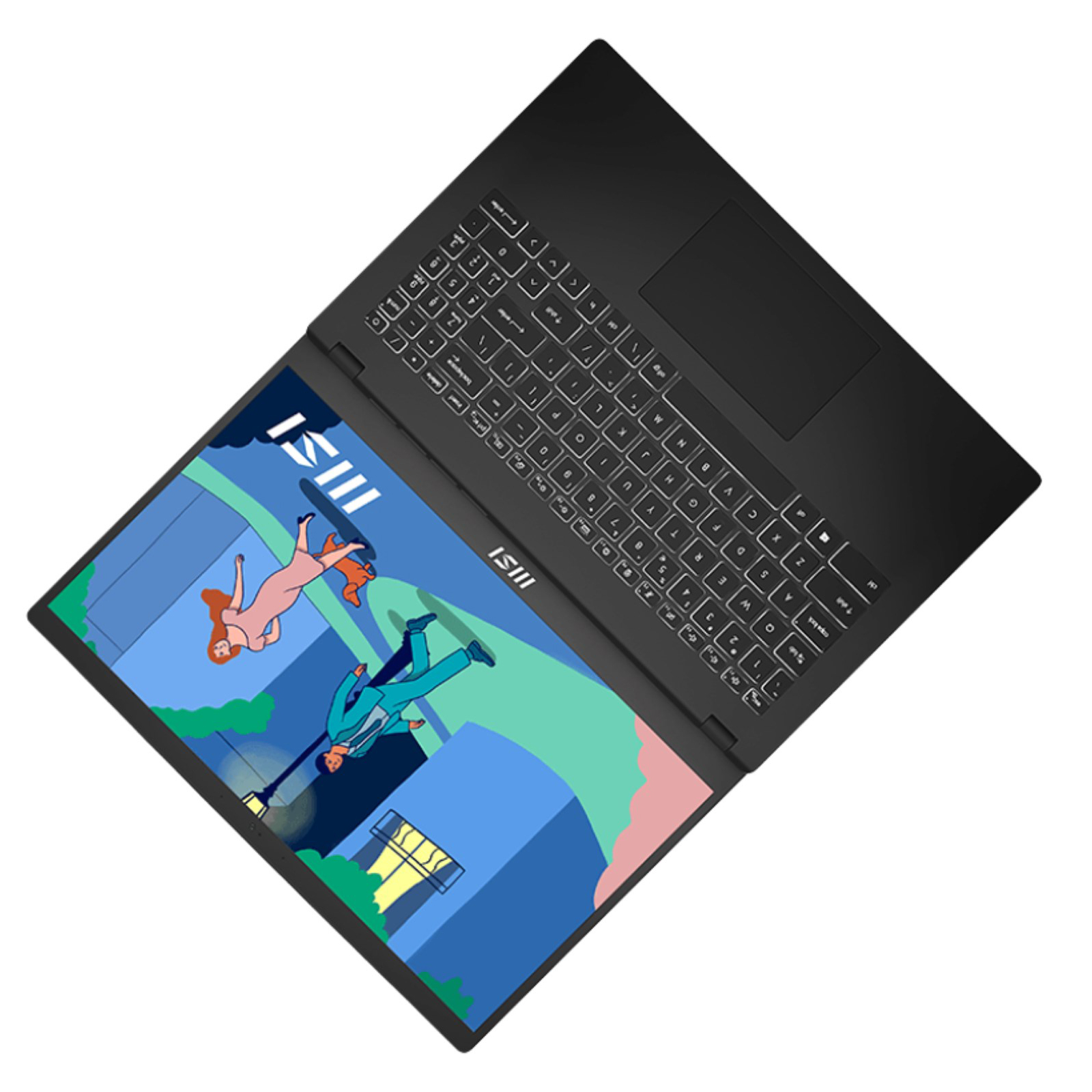 لپ تاپ 15.6 اینچی ام اس آی مدل Modern 15 B12MO-i5 1235U-16GB DDR4-500GB SSD-IPS