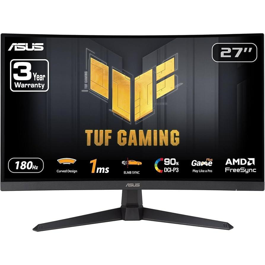 مانیتور ایسوس مدل TUF Gaming VG27VQ3B سایز 27 اینچ