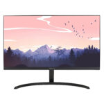 مانیتور رنسو مدل RM-22PRIME سایز 22 اینچ، رزولوشن Full HD، پنل IPS، نرخ بروزرسانی تصویر 100 هرتز، نسبت تصویر 16:9، یک پورت HDMI و یک پورت VGA به همراه ماوس