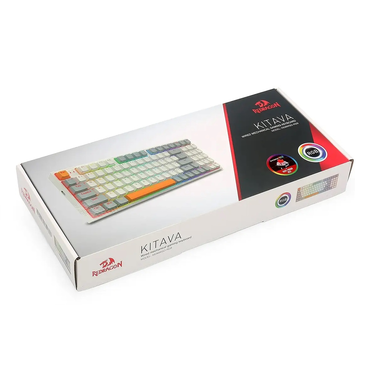 کیبورد گیمینگ ردراگون مدل Kitava K636 WGO