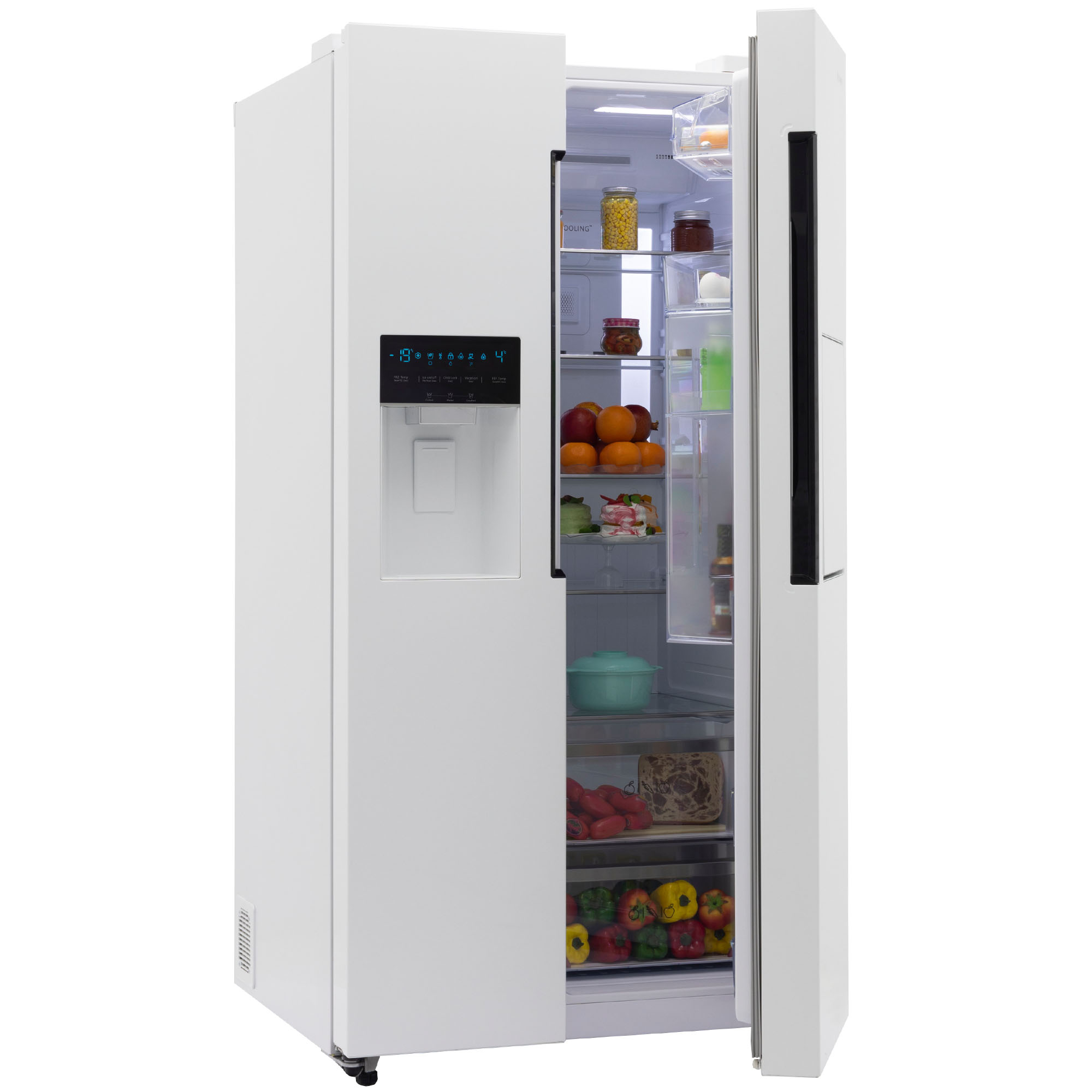 یخچال و فریزر ساید بای ساید 32 فوت اسنوا مدل SN8-2034GW