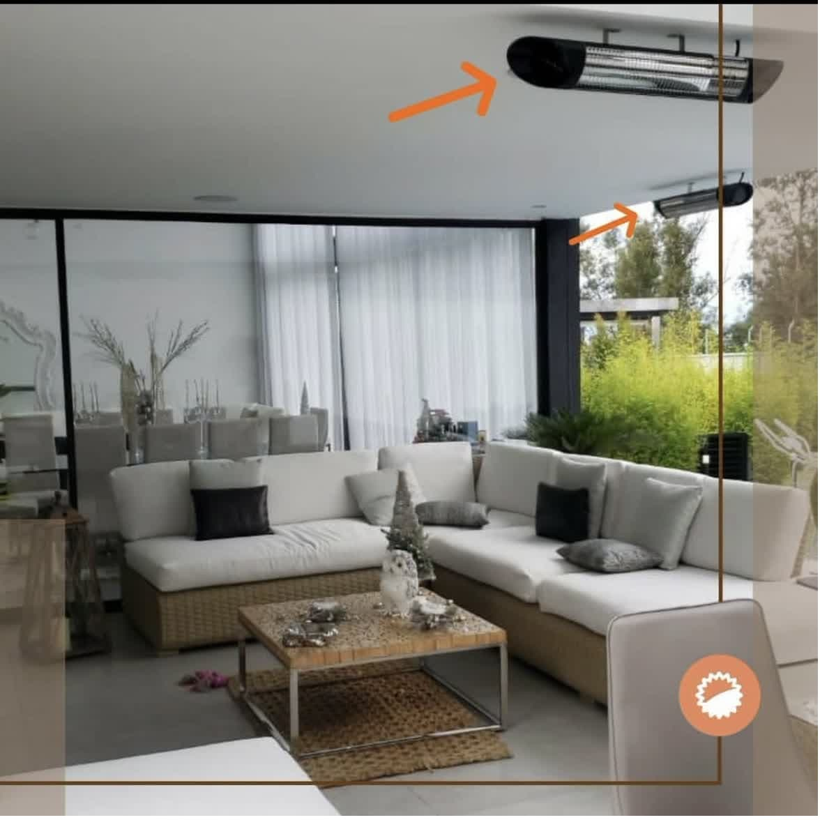 بخاری برقی دیواری ویتو مدل NEVADA - R2412