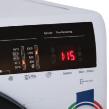 ماشین لباسشویی زیرووات مدل OZ-1393 ظرفیت 9 کیلوگرم