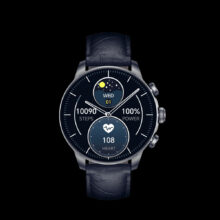 ساعت هوشمند 47 میلی متری گلوریمی مدل GX CLASSICFIT (LIMITED EDITION) بند چرمی