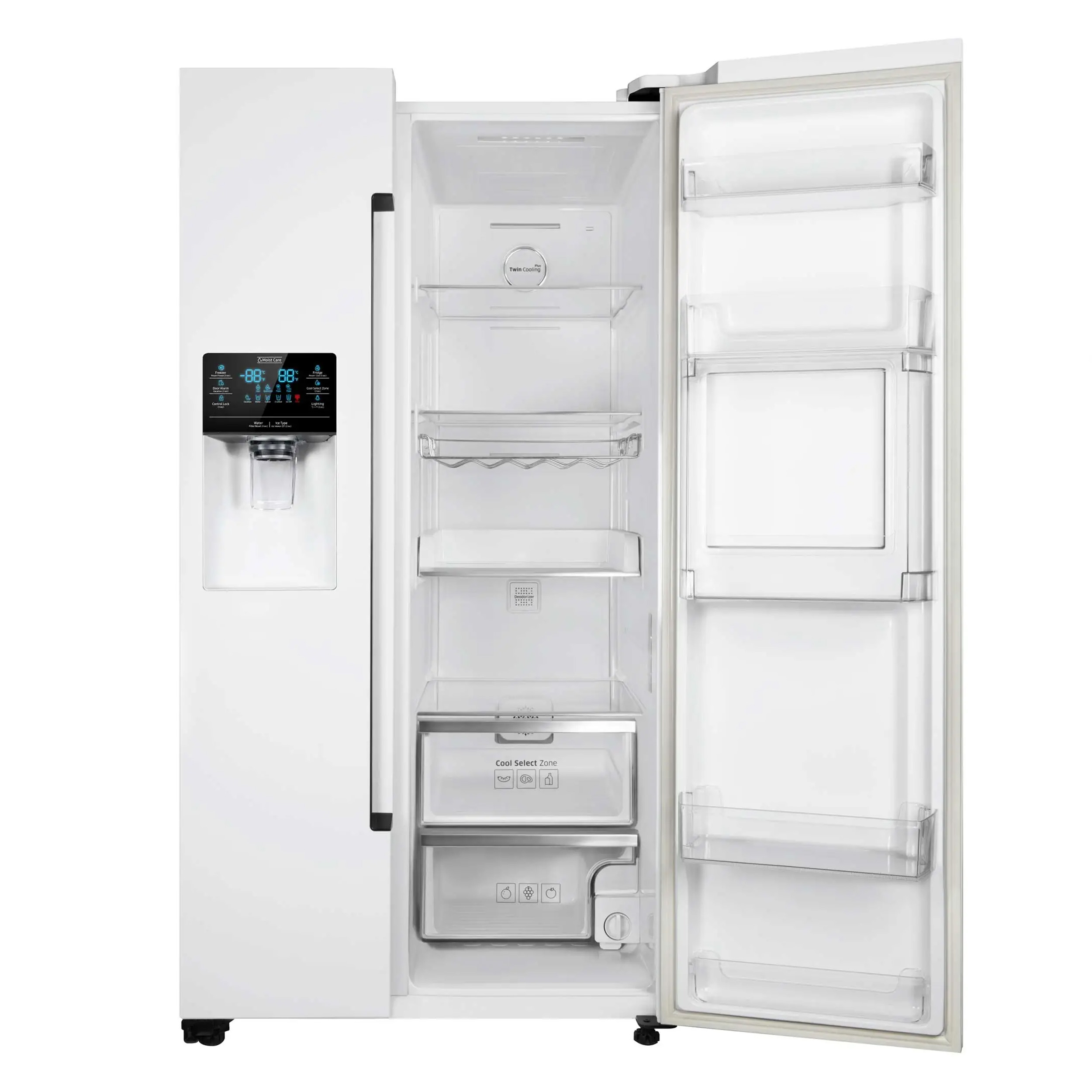 یخچال فریزر ساید بای ساید 32 فوت سام مدل ROSSO 3/W