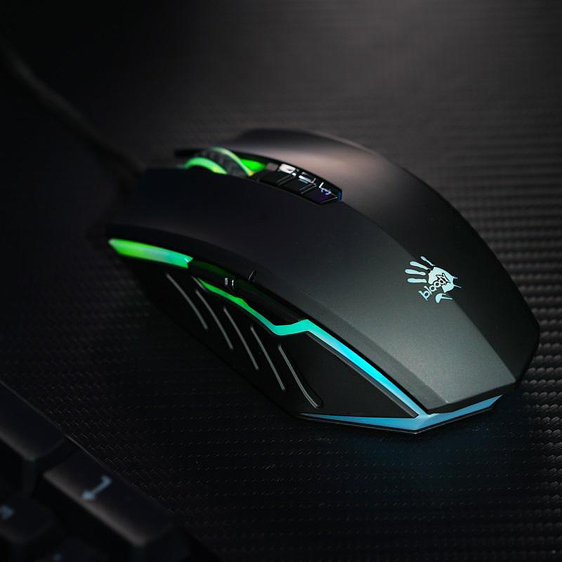 ماوس مخصوص بازی بلادی مدل A7O_MATTE BLACK