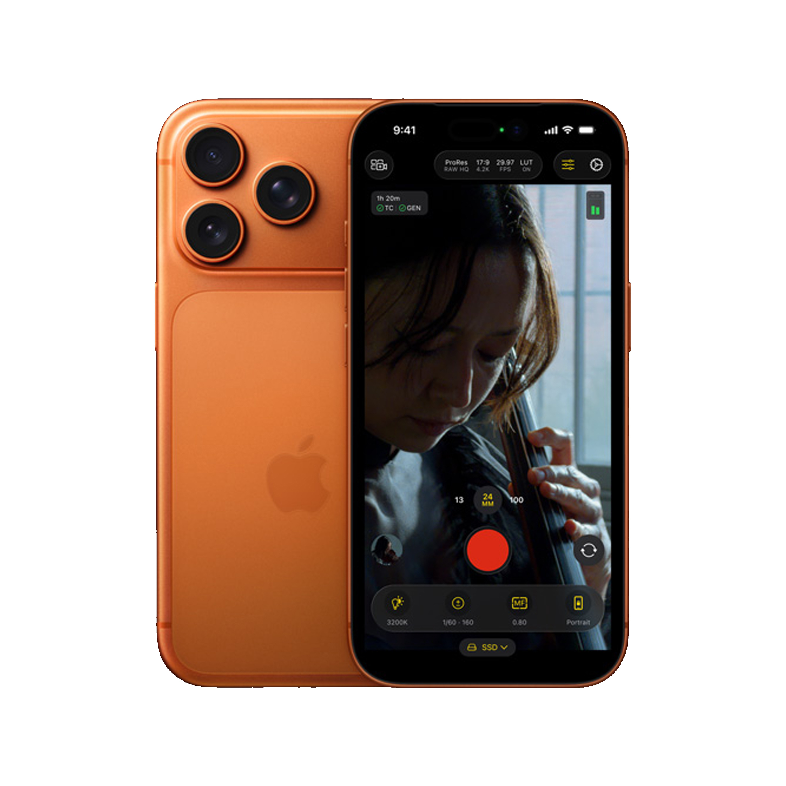 گوشی موبایل اپل مدل iPhone 17 Pro Max ZAA تک سیم کارت + eSim ظرفیت 256 گیگابایت و رم 12 گیگابایت - نات اکتیو  - به همراه شارژر 20 وات اپل