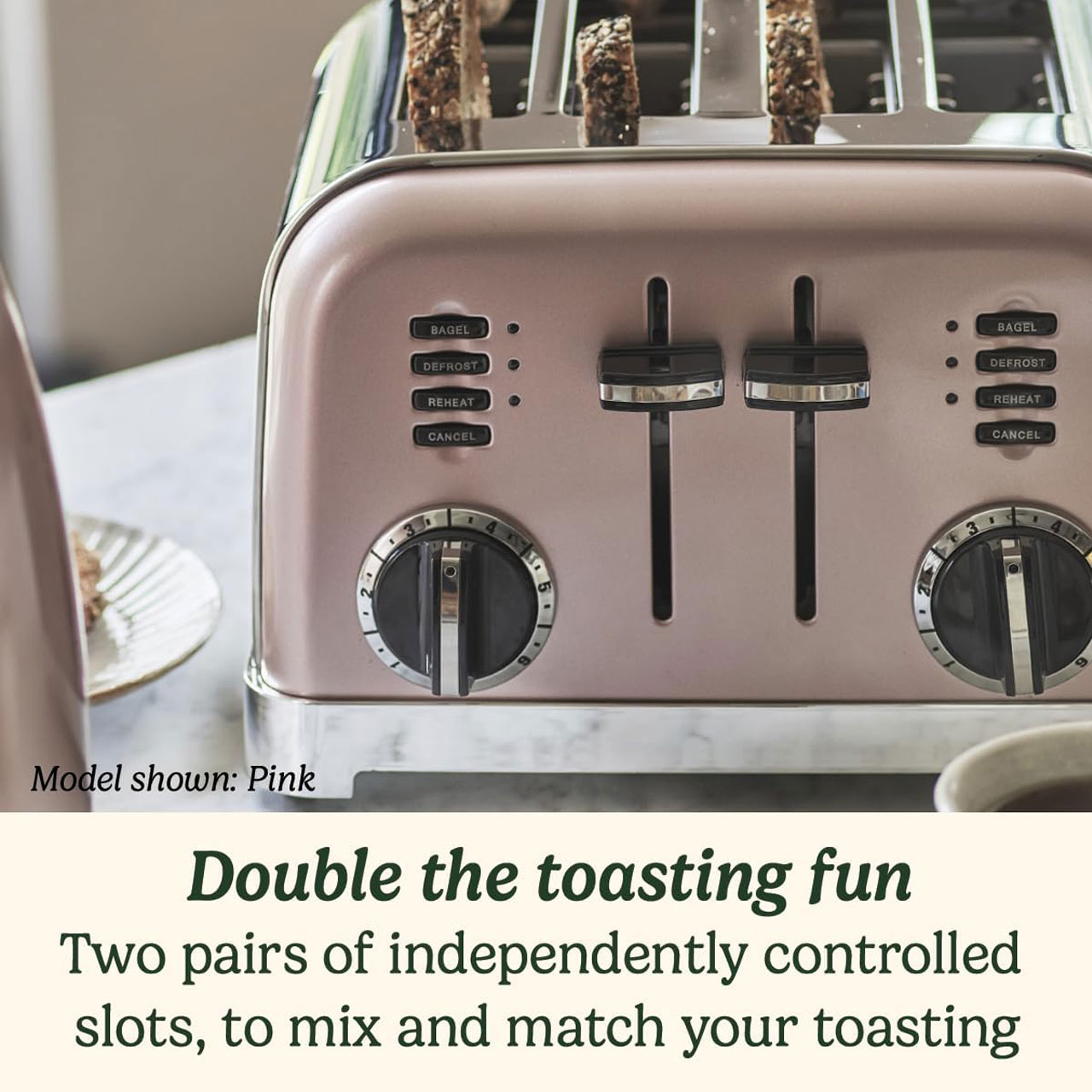 توستر 4 اسلایس کوئیزینارت مدل CPT180SU